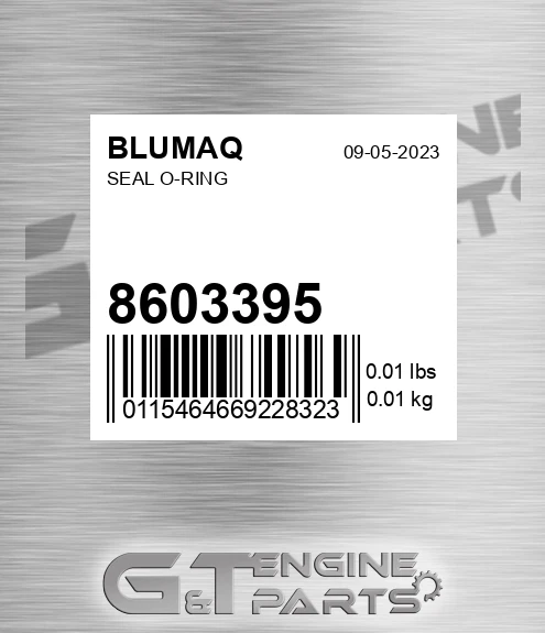 8603395 BLUMAQ Seal O-ring