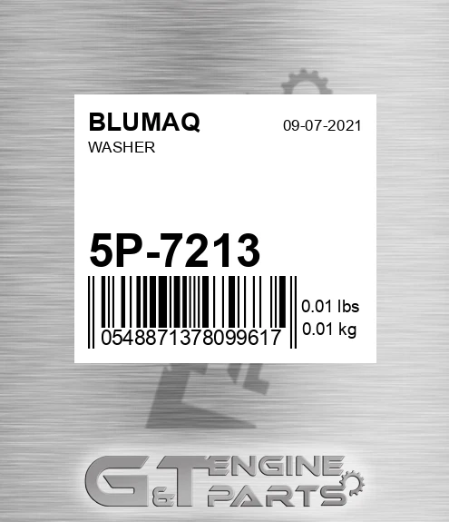 5P-7213 Washer for BLUMAQ