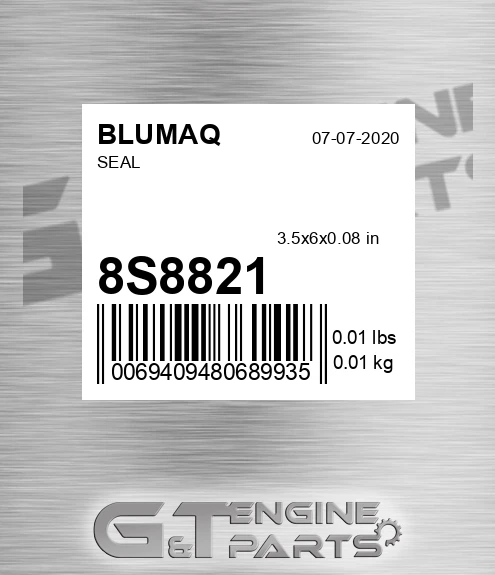 8S-8821 Seal for BLUMAQ
