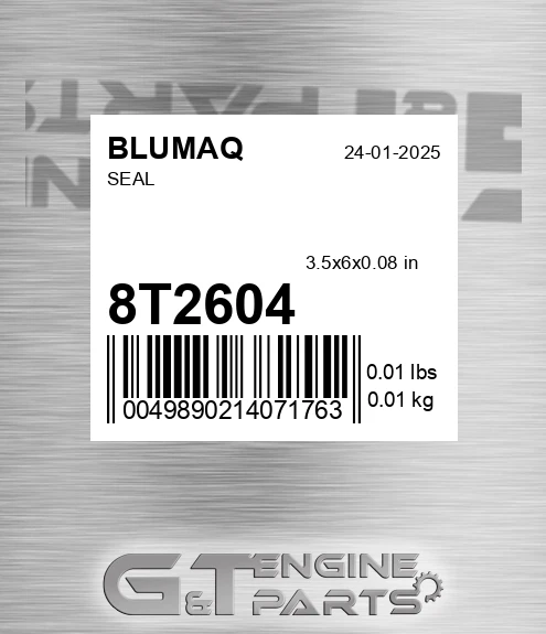8T-2604 Seal for BLUMAQ