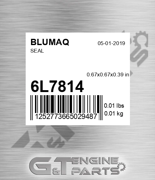 6L-7814 Seal for BLUMAQ