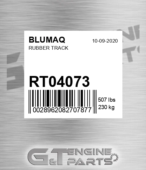 RT04073 BLUMAQ Rubber Track