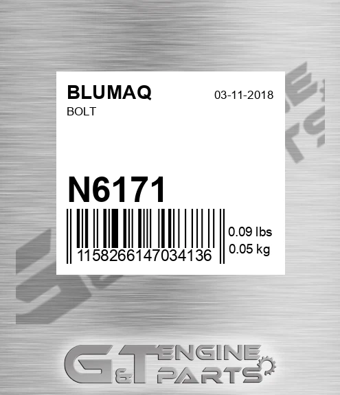 N6171 Bolt