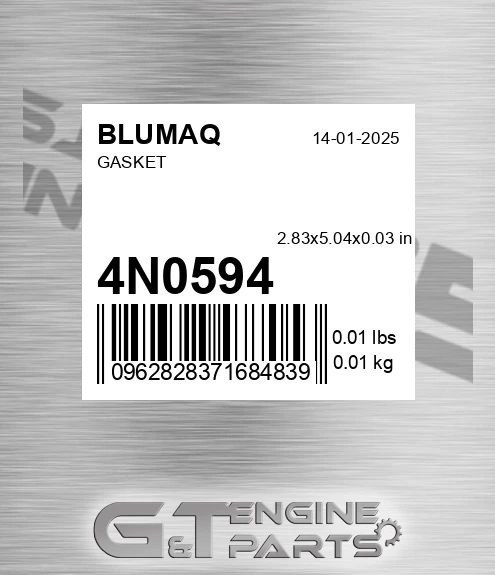4N-0594 Gasket for BLUMAQ