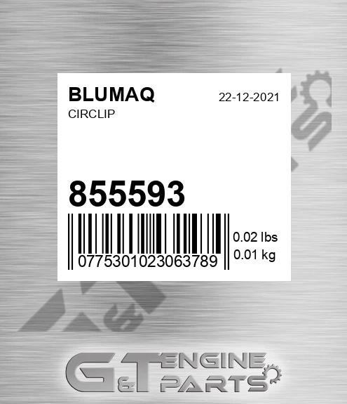855593 BLUMAQ Circlip