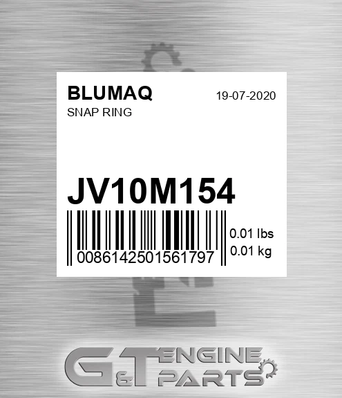 JV10M154 Snap Ring for BLUMAQ