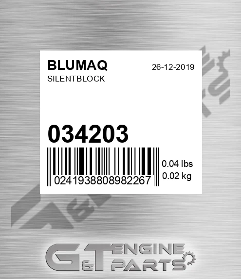 034.203 BLUMAQ Silentblock