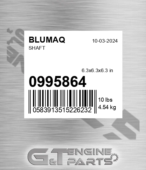 099-5864 Shaft for BLUMAQ