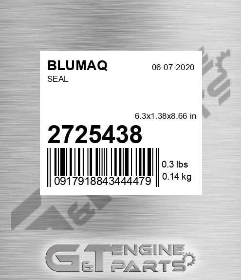 272-5438 Seal for BLUMAQ