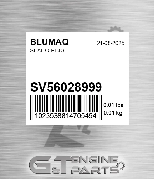 SV56028999 Seal O-ring for BLUMAQ