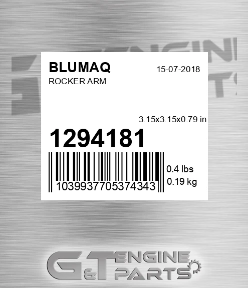 129-4181 Rocker Arm for BLUMAQ