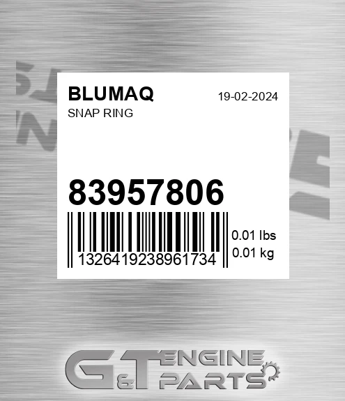 83957806 BLUMAQ Snap Ring