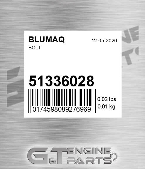 51336028 Bolt