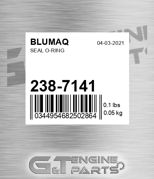 238-7141 BLUMAQ Seal O-ring