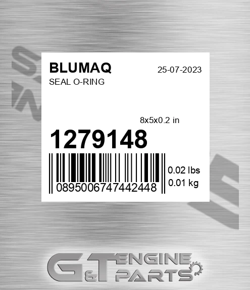 127-9148 BLUMAQ Seal O-ring