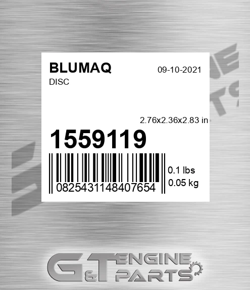 155-9119 Disc for BLUMAQ