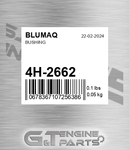 4H-2662 BLUMAQ Bushing