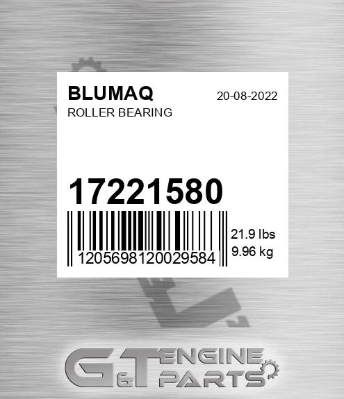17221580 Roller Bearing