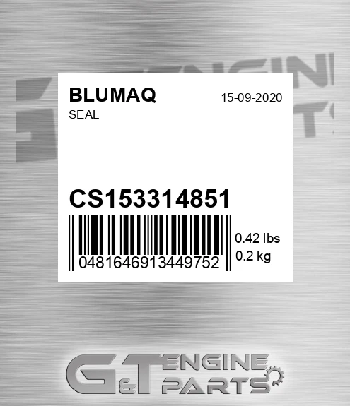 CS153314851 BLUMAQ Seal
