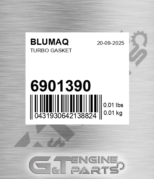 6901390 BLUMAQ Turbo Gasket