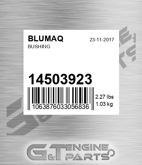 14503923 Bushing for BLUMAQ