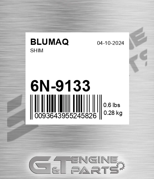 6N-9133 Shim for BLUMAQ