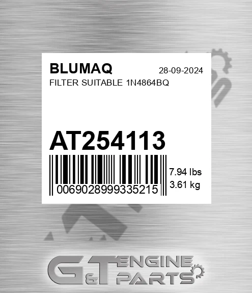 AT254113 BLUMAQ Filter Suitable 1n4864bq
