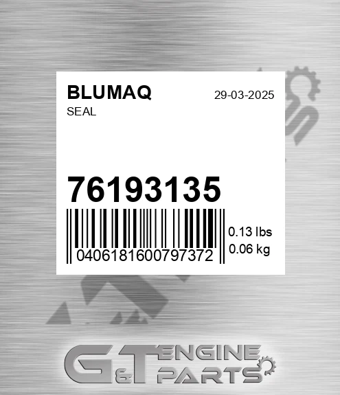 76193135 Seal