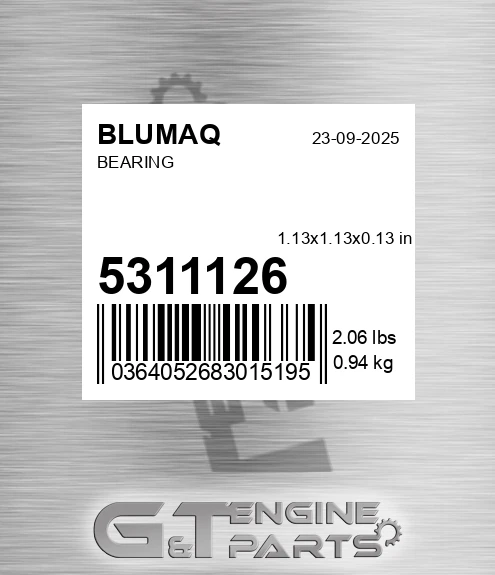 531-1126 Bearing for BLUMAQ