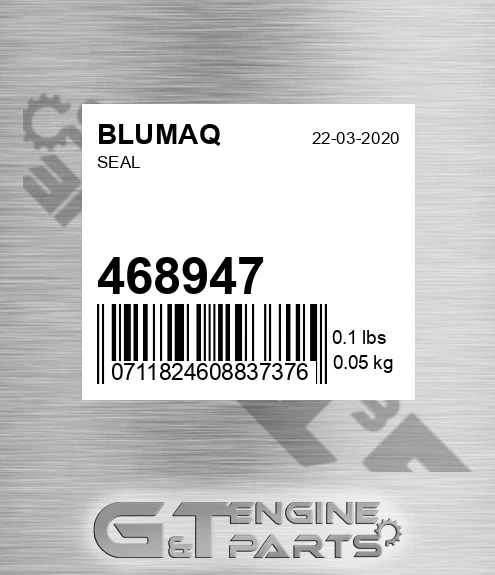 468947 Seal for BLUMAQ