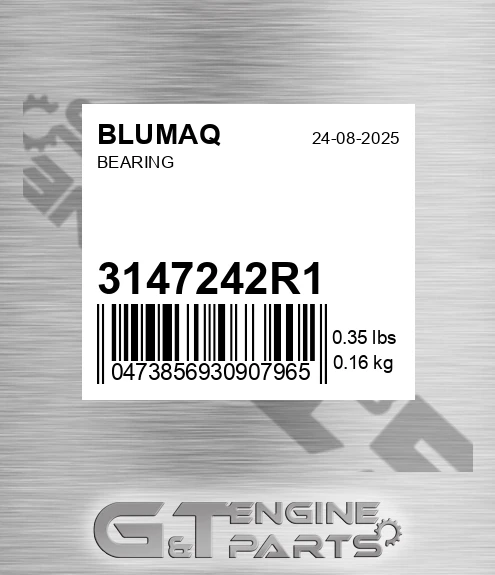 3147242R1 BLUMAQ Bearing