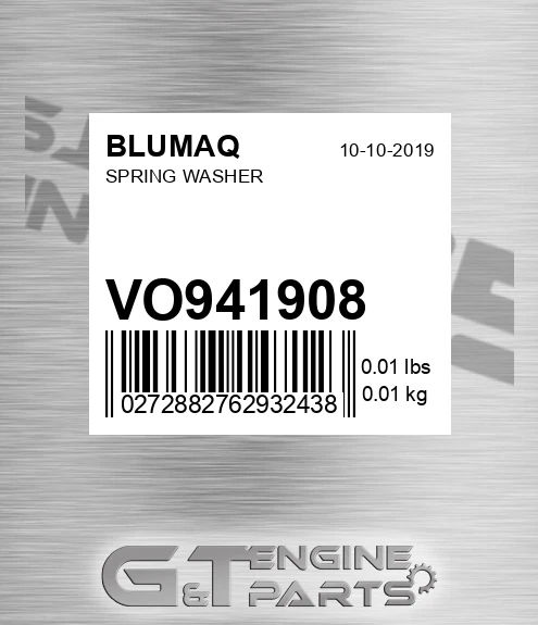 VO941908 Spring Washer for BLUMAQ