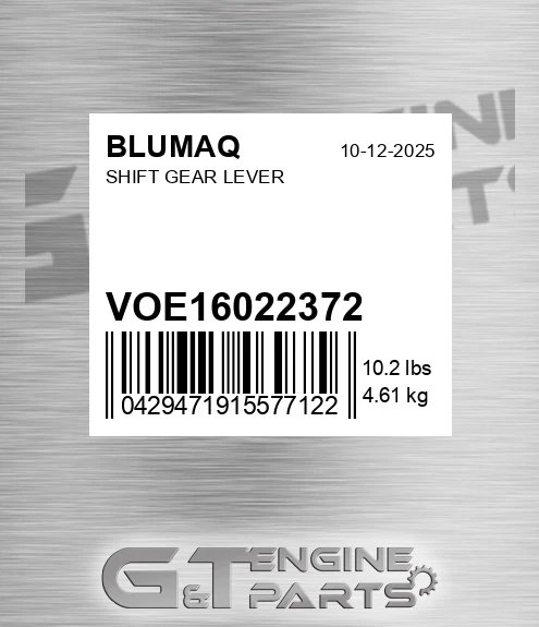 VOE16022372 Shift Gear Lever for BLUMAQ
