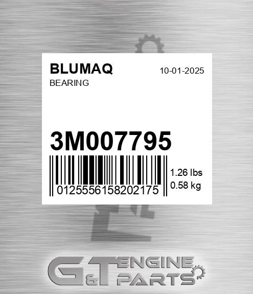 3M007795 Tapered Roller Beari for BLUMAQ