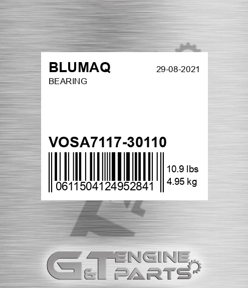 VOSA7117-30110 Bearing for BLUMAQ