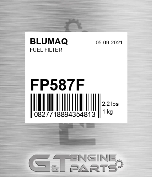 FP-587F Filter Suitable 3i1196bq for BLUMAQ