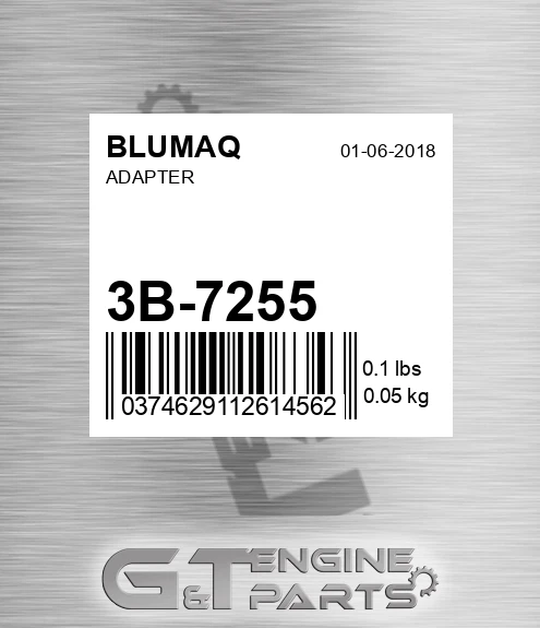 3B-7255 Adapter for BLUMAQ