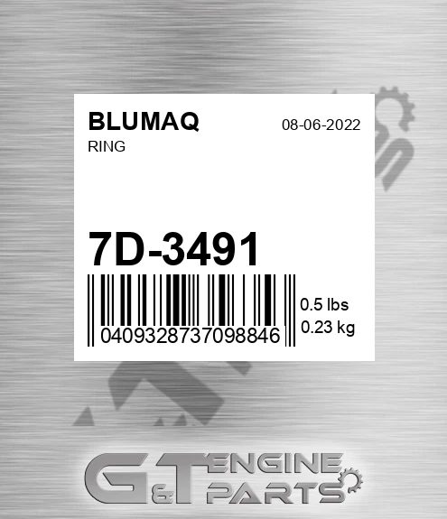 7D-3491 Ring