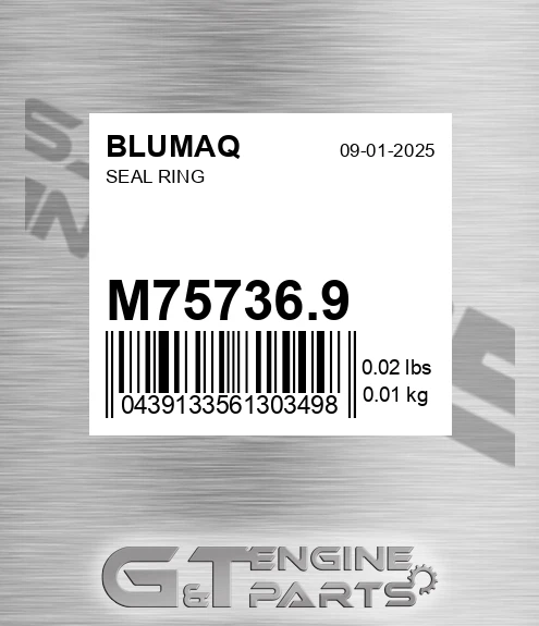 M75736.9 Seal Ring
