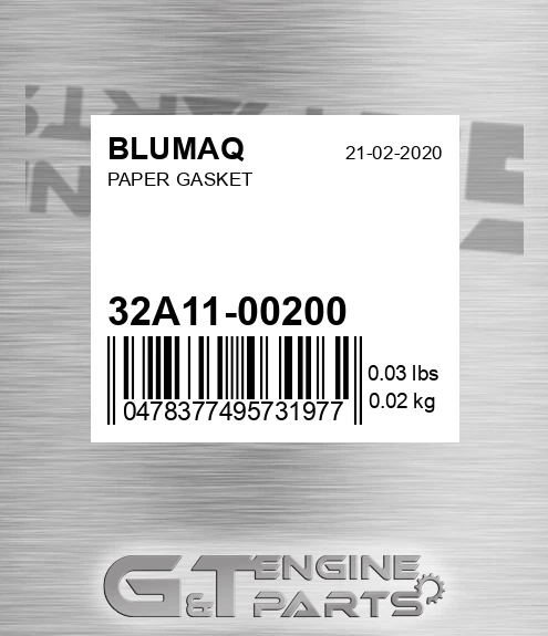 32A11-00200 Paper Gasket for BLUMAQ