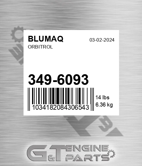 349-6093 Orbitrol for BLUMAQ