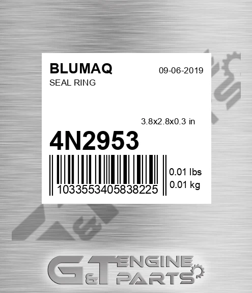 4N-2953 Seal Ring for BLUMAQ