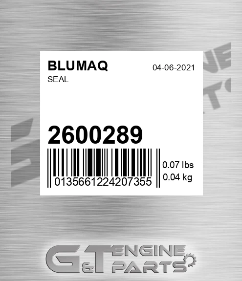 2600289 Seal