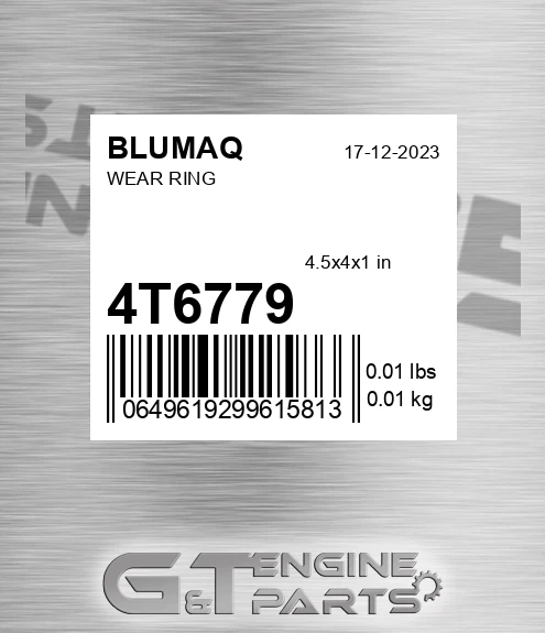 4T-6779 Wear Ring for BLUMAQ