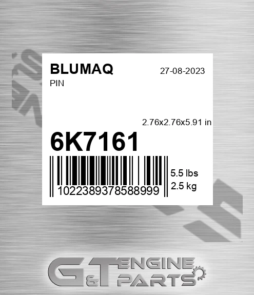 6K-7161 Pin