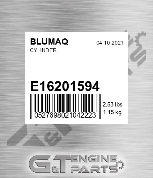 E16201594 BLUMAQ Cylinder