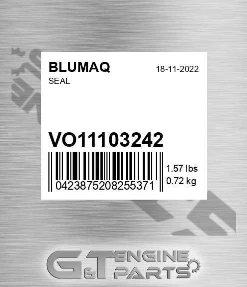 VO11103242 Seal for BLUMAQ