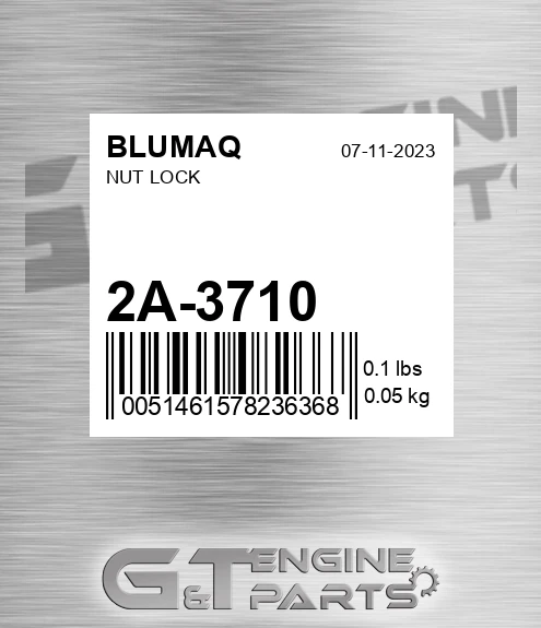 2A-3710 Nut Lock
