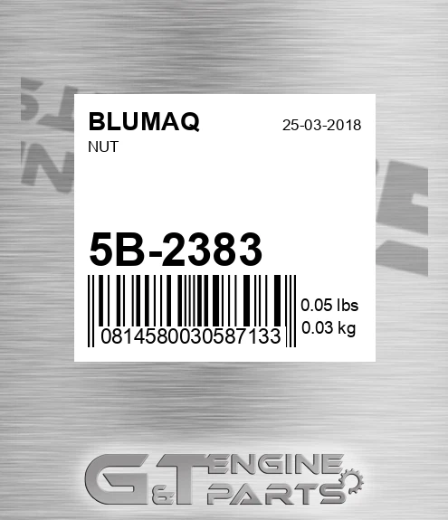 5B-2383 Nut