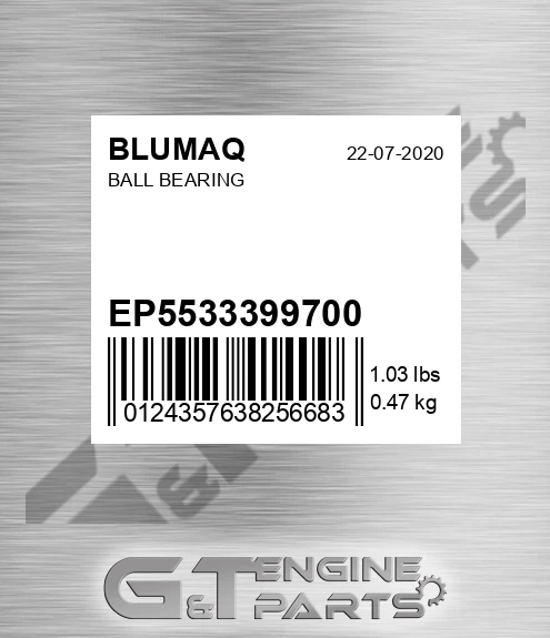 EP5533399700 Ball Bearing for BLUMAQ